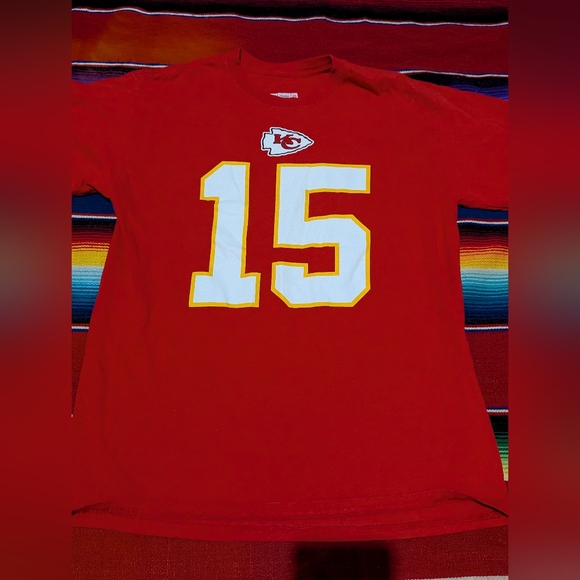 NFL Kansas City Chiefs Patrick Mahomes Team Apparel Shirt - Picture 1 of 5